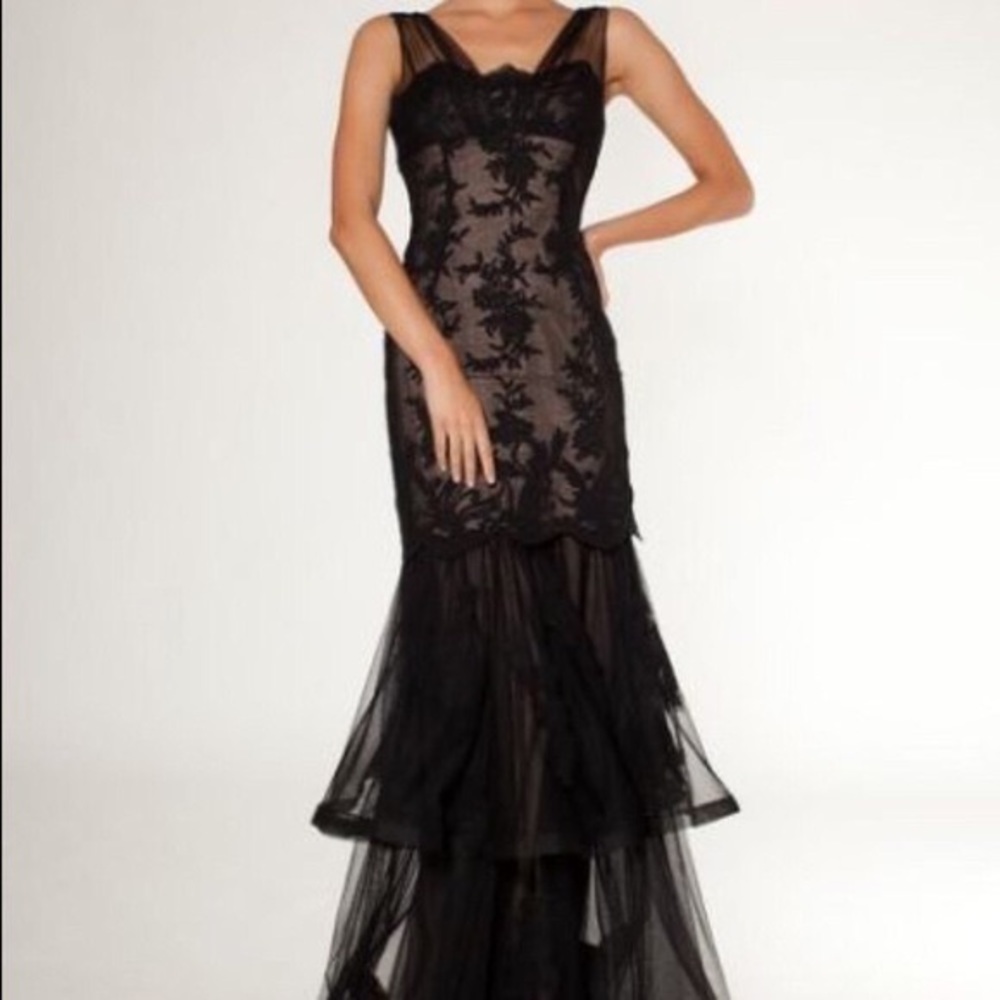 Teri Jon Lace Evening Gown